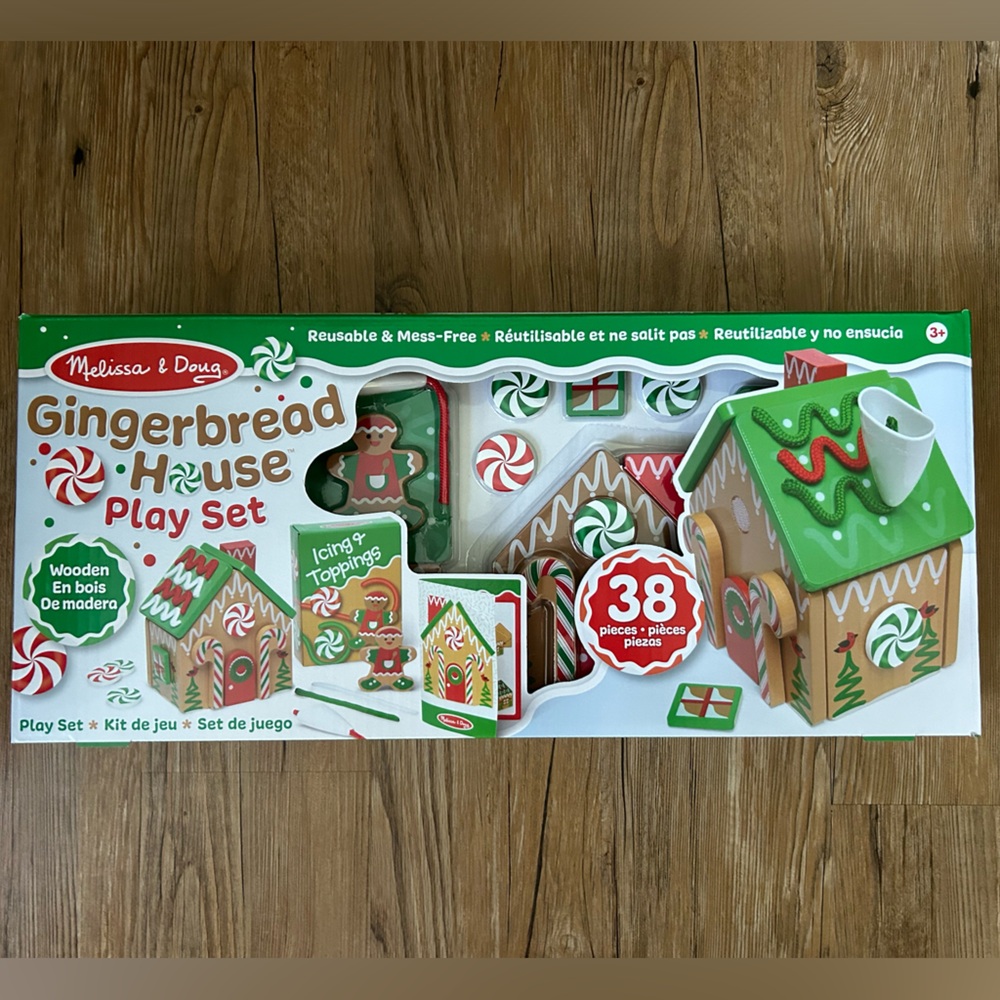Melissa and Doug gingerbread house